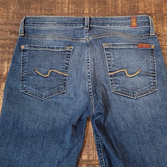 7 FAM The Ankle Split Hem Skinny Jeans - Picture 10 of 15